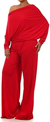 Plus Way Reversible Plunging Convertible Off Shoulder Jumpsuit 3X
