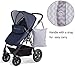 Zippered Hanging Wet Dry Bag with Snap Tote Handle for Reusable Cloth Diapers, Swimsuits, Laundry, Medium