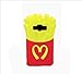 Core Prime Case,Galaxy Core Prime Fries Chip Case,Tribe-Tiger Cartoon McDonald's Chips Silicon Gel Rubber Case Cover Skin for Samsung Galaxy Core Prime G360/Prevail LTE