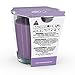Aroma From Nature Lavender Vanilla 4 oz AireCare Scented Candle – 1 Pack – Aromatherapy Candles – Home Fragrance – Apothecary Glass With Single Wickthumb 1