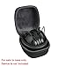 Hermitshell Travel Black Case for Peltor Sport Tactical 100 Electronic Hearing Protector Electric Earmuff