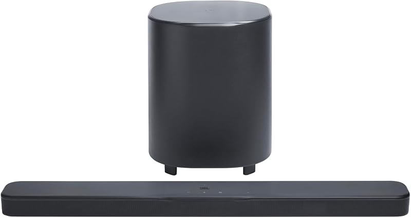 Bar 500 MK2, Barre de Son Bluetooth 5.1 Canaux pour TV, Noir