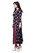 Delisa Women Dress Printed Kurti for Women Formal & Party Wear 183-8 (Blue 188, 36)