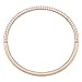 Swarovski Dextera Bangle, Clear Crystal, Rose gold-tone Finish