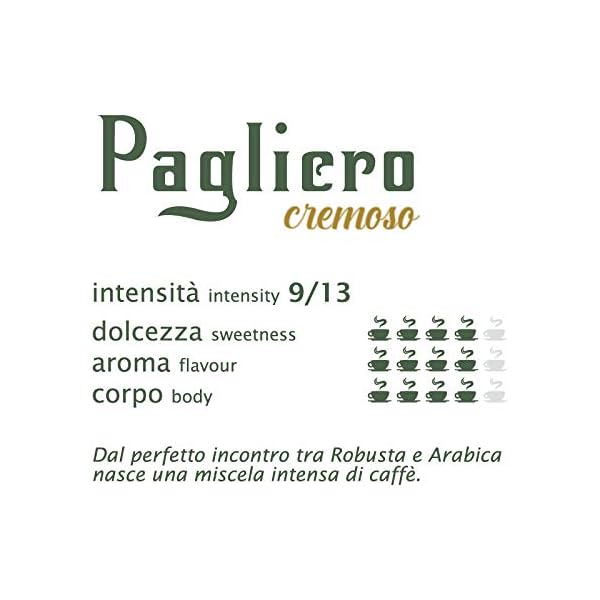 Pagliero Cremoso 100 - Kaffeekapseln Nespresso Kompatible Made in Italy – Bild 4