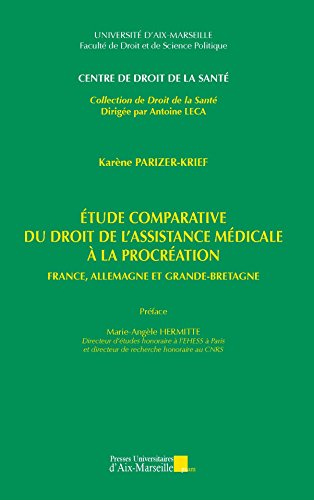 Étude comparative du droit de l'assistance médicale à la procréation