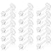 FUNRUN JEWELRY 15PCS 16G Acrylic Lip Rings Labret Nose Studs Piercing Labret Monroe Nose Studs Ear Tragus Helix Earring 3mm Ball 8mm Bar Length