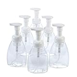 Parker Eight Foaming Hand Soap Dispenser (6 pk) Soap Foam Dispenser (8.5 oz) BPA Free Soap Dispenser- Refillable and Eco Friendly