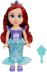 Disney Princess Ariel Doll 14in 35cm with Dress Tiara Shoes Brush view 3