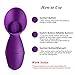 Utimi Clitoral Vibrator 10-Mode Pussy Pump Waterproof Powerful Clitoris Sucker Rechargeable C-spot Stimulator with Teasing Ticklers for Women