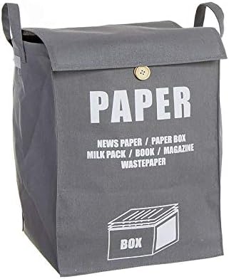 Hogar Deco Cesta Reciclaje Papel 40 cm: Amazon.es: Hogar