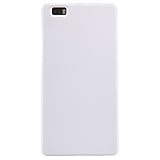 Huawei P8 lite case, KuGi ® High quality ultra-thin PC Hard Case Cover for Huawei P8 lite smartphone. (White)