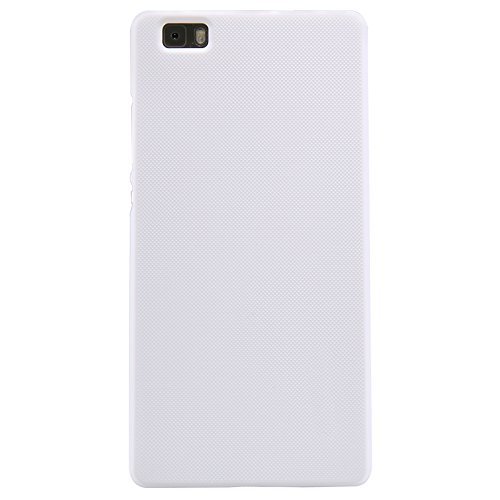 Huawei P8 lite case, KuGi ® High quality ultra-thin PC Hard Case Cover for Huawei P8 lite smartphone. (White)