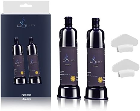 HomePure ICE2 F2WC9I1 Certified Refrigerator Ice Maker Filter Compatible for Whirlpool, KitchenAid, Magic Chef, Norge, Maytag, Jenn-Air, Rope, GE, Amana (2-pack)