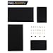 TAVR Computer Monitor Stand Riser Desk Top Storage Organizer for TV Laptop Printer Stand 16.7 x 9.4 inch 2 Tiers Shelves Black CM1002