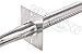 BBQMANN BD001 (5-Pack) Universal Stainless Steel Tube Burner Replacement for Jenn Air, Vermont Castings Model Grills(17