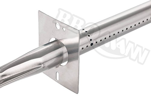 BBQMANN BD001 (5-pack) Universal Stainless Steel Tube Burner Replacement for Jenn Air, Vermont Castings Model Grills(17"x1")