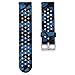 Veczom 20mm Watch Band for Gizmo Watch Band for kids, Compatible with Galaxy Active 2 40mm 44mm/Galaxy Watch 42mm/Galaxy Watch 3 41mm/Gear S2 Classic/Gear Sport/Galaxy Watch 4 Classic (Blue Camo 20mm)