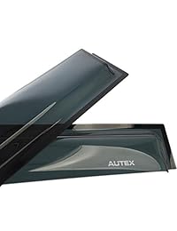 AUTEX   Cinta adhesiva para ventana para 2014 2015 2016 2017 2018 Kia Soul lado ventana deflector de viento sol protector de lluvia