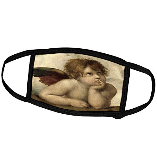 3dRose Face Mask Medium, Raphael – Angel Right