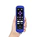SIKAI Silicone Case for Roku Gaming Remote Shockproof Protective Cover for Roku 3 (4230 and 4200) Roku 2 (4210) RC54R Enhanced Remote Anti-Slip Washable Anti-Lost with Hand Strap (Blue)