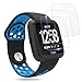 Penta Stars for Fitbit Versa Screen Protector, for Fitbit Versa Tempered Glass Screen Protector, Waterproof, Scratch Resist, Bubble Free, 9H Hardness, Fingerprint Proof, 3 Packs ¡­