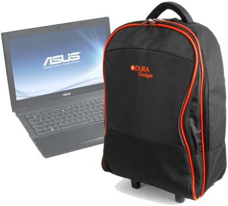 DURAGADGET Lightweight Trolley Style Carry Case - Suitable for use with ASUS N55 SL/SF | P52 Series | B53 Series & K53 Series