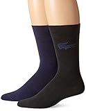 Lacoste Men's Fine Jacquard Sock