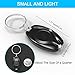 LUMAND 5 Pack Mini LED Keychain Flashlight Small Super Bright Key Ring Light Torch (Assorted Colors, 2 Light Modes, White Beam)