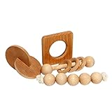Montessori Inspired Wooden Baby Toys- 4 Unique Toys with a Gift Bag and Bonus Ebook!