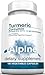 Alpine Nutrition Turmeric Curcumin 1500mg with BioPerine 95 % Standardized Curcuminoids 180 Count Non-GMO Certified Organic Vegan Capsules for Joint & Immune Support
