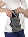 RFID Travel Neck Pouch Passport Holder | Premium Waterproof Neck Wallet Stash