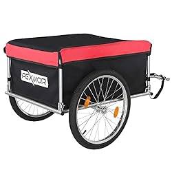PEXMOR Foldable Bike Cargo Trailer, Bicycle Luggage