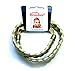 Mia Jumbo Braidie, Beautiful Classic Headband Made of Synthetic Wig Hair, Blonde, Elastic Rubber Band, for Women + Girls 1pc