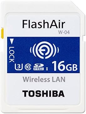 Toshiba Wireless LAN SDHC Speicherkarte 16GB Class10 UHS-1Flash Air SD-UWA016 - Bild 1 von 7