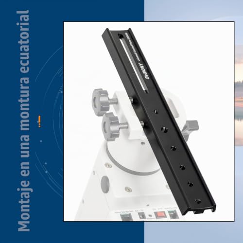 Svbony SV219 Universal Dovetail, 300mm Dovetail Mount Lacquer Metal Rails Telescope Accessories Compatible with Vixen Style Saddle
