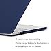 GMYLE MacBook Pro 13 Case 2020 2019 2018 2017 2016 Release A2159 A1989 A1706 A1708, Soft-Touch Hard Case Shell Cover for MacBook Pro 13 Inch with/Without Touch Bar – Navy Blue