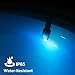 Licwshi Motion Activated Toilet Night Light 16 Color Changing Led Toilet Seat Light