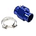 Water Temp Temperature Joint Pipe Sensor Gauge Radiator Hose Adapter 36mm Blue