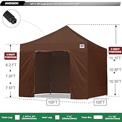 ABCCANOPY Heavy Duty Easy Pop up Canopy Tent with
