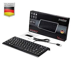 Perixx PERIBOARD-407B US, Wired USB Mini Keyboard