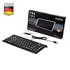 Perixx-PERIBOARD-407B-Mini-Keyboard-Wired-USB-Interface-Piano-Black-320x141x25mm-Dimension-Chiclet-Key-Design-UK-Layout Perixx PERIBOARD-407B, Mini Keyboard - Wired USB Interface - Piano Black - 320x141x25mm Dimension - Chiclet Key Design…