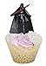 BETOP HOUSE Set of 24 Pieces Star Wars Theme Party Decorative Cupcake Topper for Kids Birthday Party