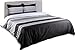 Utopia Bedding 3PC Duvet Cover Set 1 Duvet Cover with 2 Pillow Shams - Comforter Cover with Button Closure - Soft Brushed Microfiber - Shrinkage & Fade Resistant, Easy Care (Queen, Stripe)