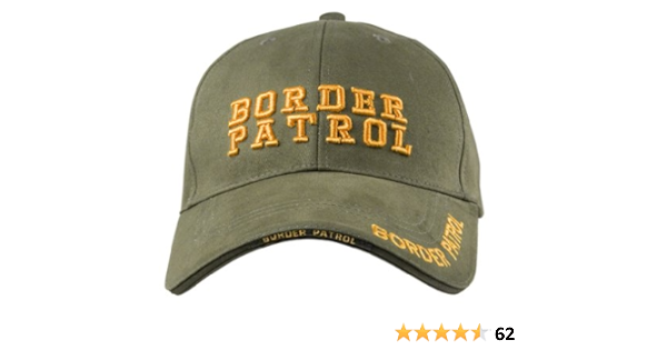 Amazon Com Rothco Deluxe Low Profile Cap Border Patrol Od Clothing Shoes Jewelry
