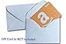 Small Visiting #17 Mr. & Mrs. White Mini Gift Card Envelopes Pointed Flap (50 Pack)