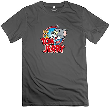 Womind Men's Tom and Jerry T-Shirt SkyBlue