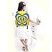 BINGONE NOHOO Kids Shoulder Bag 3D Cartoon Zoo Animal Backpack Pink Girl 2-8 years old Butterfly