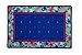 Kids Area Rug, Boys Abstract Stars in Blue, Green and Red | Delta Children Children's Carpet