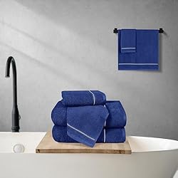 MyOwn Ultra Soft 6 Pack Cotton Towel Set, Contains